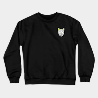 Mask kitsune cyclop Crewneck Sweatshirt